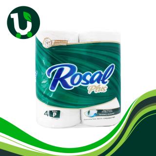 Papel Higiénico Rosal Plus 215 Hojas 2 Rollos